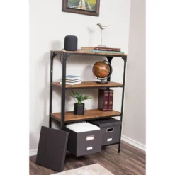 Internet's Best 4-Pack Collapsible File Storage Organizer With Lid - Charcoal 12 Internet's Best 4-Pack Collapsible File Storage Organizer With Lid - Charcoal -Baxton Studio Store GUEST c6a77be6 ca17 44d3 87e7 9b40f2e6ebcd