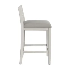 Fowler Wood Counter Height Barstool Sea White - Hillsdale Furniture -Baxton Studio Store GUEST c78c867e 5844 470b 93fb 4f091f4306e4