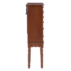 Wylie Jewelry Armoire Cherry Red - Powell Company -Baxton Studio Store GUEST c7bb51bf e190 4dcd 899f f287d6e94771