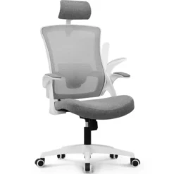 NEO Chair DBS Ergonomic High Back Office Chair With Flip-up Arms Adjustable Headrest -Baxton Studio Store GUEST c83879fa 76dc 46d9 90bc d97ec3196672