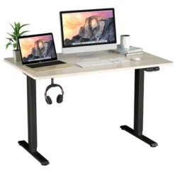 Costway Office Electric Adjustable Standing Up Desk Dual Motor W/ Controller -Baxton Studio Store GUEST c9651a60 82f2 49b4 9801 a21d8b85e318