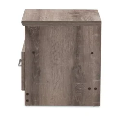 Gallia Modern And Contemporary Oak Finished 1 Drawer Nightstand Brown - Baxton Studio 10 Gallia Modern And Contemporary Oak Finished 1 Drawer Nightstand Brown - Baxton Studio -Baxton Studio Store GUEST caf4b5f2 01c8 4b93 a790 ff2db00d6c68