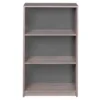 42" Central 3 Shelf Bookcase Latte - Niche