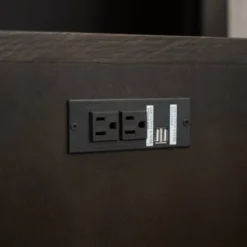 6pc Cindi Sleigh Bedroom Set Gray - Abbyson Living -Baxton Studio Store GUEST cb7888db 2678 4521 a871 39096c42f3b0