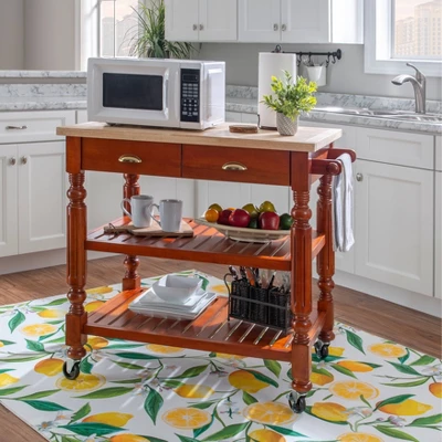 Barker Kitchen Cart And Islands - Linon 8 Barker Kitchen Cart And Islands - Linon - Image 8