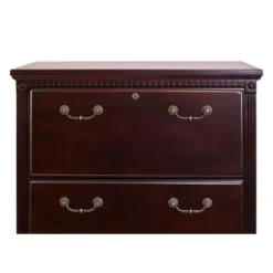 53.25" Huntington Club Four Drawer File Cabinet Cherry - Martin Furniture -Baxton Studio Store GUEST ce6621f5 1a41 41b8 8e60 a43795bfc04a