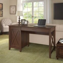 54W Key West Computer Desk With Storage - Bush Furniture