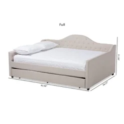 Eliza Daybed With Trundle - Baxton Studio -Baxton Studio Store GUEST d0e24877 a294 4752 b99c fe8bbe77d619