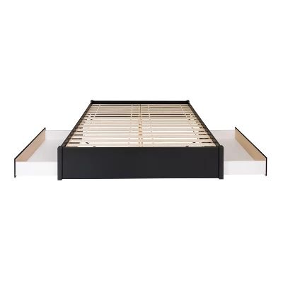 Select 4 - Post Platform Bed With 2 Drawers - Prepac 2 Select 4 - Post Platform Bed With 2 Drawers - Prepac - Image 2