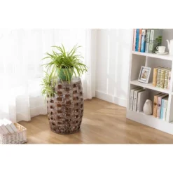 26" Hampton Side Table Weathered Walnut - Boraam 18 26" Hampton Side Table Weathered Walnut - Boraam -Baxton Studio Store GUEST d15c77d3 6d45 477b 9b22 8669e3ae323d