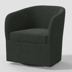 Rhea Swivel Chair In Linen - Threshold™ -Baxton Studio Store GUEST d1713d20 e904 4ac7 a89e 40b9fb7ce26f