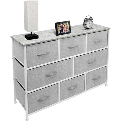 Sorbus 8 Drawer Dresser With Wood Top 10 Sorbus 8 Drawer Dresser With Wood Top - Image 10