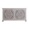 Bree Coastal 4 Door Sideboard White - Treasure Trove Accents