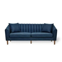 Ansonia Contemporary Fabric 3 Seater Sofa - Christopher Knight Home -Baxton Studio Store GUEST d46dd609 a0a5 4170 980d 309efd1ec582