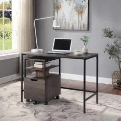Contempo Desk - OSP Home Furnishings -Baxton Studio Store GUEST d5da25fc 5223 44cd 8d83 3c065bd3e060