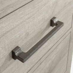 24'' Chest With 5 Drawers Beige - Accent Furniture -Baxton Studio Store GUEST d75cbd42 b9ae 4ed0 a1c7 9345953e1522