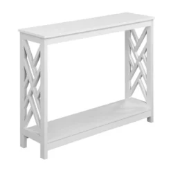 Titan Console Table With Shelf - Breighton Home -Baxton Studio Store GUEST d89b57e4 f2df 4e0d a512 2aa1584b4b5b