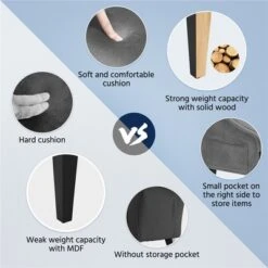 Yaheetech Modern Upholstered Armchair Velvet Accent Chair For Living Room Bedroom -Baxton Studio Store GUEST dbfc8e8d 9ce8 40c3 8318 2b1649d83a3f