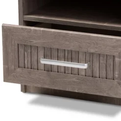 Gallia Modern And Contemporary Oak Finished 1 Drawer Nightstand Brown - Baxton Studio 12 Gallia Modern And Contemporary Oak Finished 1 Drawer Nightstand Brown - Baxton Studio -Baxton Studio Store GUEST dce9e8d1 d207 462b bc04 522b91b4610d