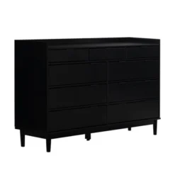Mid-Century Modern Solid Wood 9 Drawer Horizontal Dresser - Saracina Home -Baxton Studio Store GUEST ddb1864a 3a6e 4bd0 9f63 d79d733a83e3
