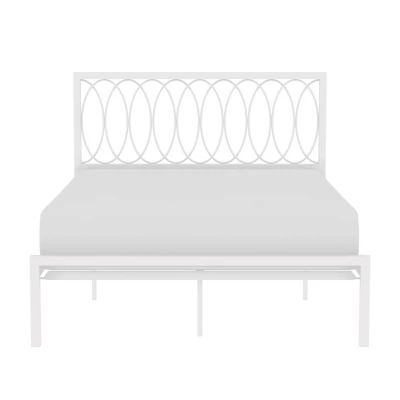 Full Naomi Metal Bed White - Hillsdale Furniture 2 Full Naomi Metal Bed White - Hillsdale Furniture - Image 2