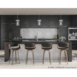 Set Of 2 Symphony Upholstered Counter Height Barstools - Lumisource 23 Set Of 2 Symphony Upholstered Counter Height Barstools - Lumisource -Baxton Studio Store GUEST dfd53dc6 e171 4adc a796 a6a7f6cb7c5e