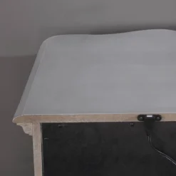 3pc Queen Bentlee Bedroom Set With 2 Nightstands Silver/Warm Gray - HOMES: Inside + Out -Baxton Studio Store GUEST dfe6e80d 11c4 41f8 9c8b fe4bb39ddef9