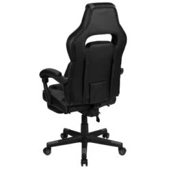 Flash Furniture X40 Gaming Chair Racing Ergonomic Computer Chair With Fully Reclining Back/Arms, Slide-Out Footrest, Massaging Lumbar -Baxton Studio Store GUEST e055ff6e 8e42 4f57 a819 3a1d1578c794