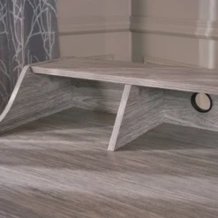 2pc Ellison Mid Century Modern Home Office Set Gray - Christopher Knight Home -Baxton Studio Store GUEST e065b348 9ec3 412d 9ee4 bd4445d5ca63