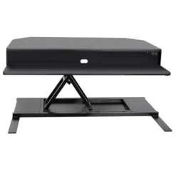 FlexPro Premier Electric Height Adjustable Corner Desk – 39.25” Standing Desk Converter – Black – Stand Steady 18 FlexPro Premier Electric Height Adjustable Corner Desk – 39.25” Standing Desk Converter – Black – Stand Steady -Baxton Studio Store GUEST e0b5c7d0 c597 440a b0b9 805203e18727