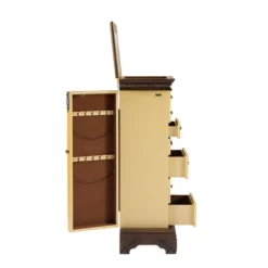 Beatrice Antique Parchment Hand Painted Jewelry Armoire - Powell Company -Baxton Studio Store GUEST e12136de 027b 4505 969b cd8e253fc42e