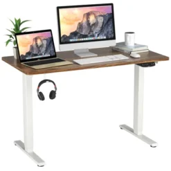Costway Electric Adjustable Standing Up Desk Dual Motor W/ Controller -Baxton Studio Store GUEST e2758050 6076 40aa 9dcd 1e6fc23e297e