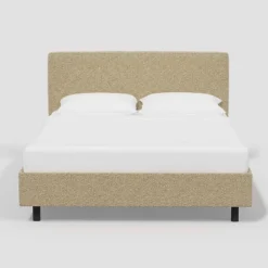 Kelsey Platform Bed In Boucle - Threshold™