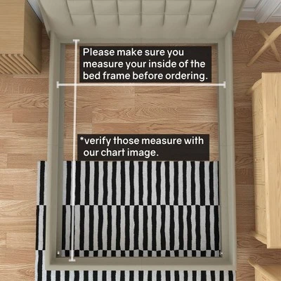 Continental Sleep, 0.75-Inch Heavy Duty Vertical Mattress Support Wooden Bunkie Board/Slats 2 Continental Sleep, 0.75-Inch Heavy Duty Vertical Mattress Support Wooden Bunkie Board/Slats - Image 2