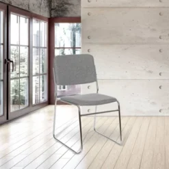 2pk 8Fabric Padded Signature Stack Chair - Hampden Furnishings -Baxton Studio Store GUEST e5a48e32 eba8 4e65 9dee 60fdec41c4c3