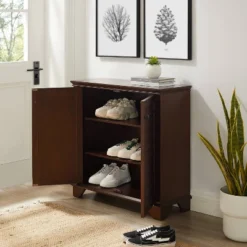 Lydia Storage Cabinet - Crosley -Baxton Studio Store GUEST e5ac613c 04b5 4d85 9362 1d514d257a81