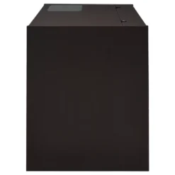 Halston 2 Drawer Office Desk Cappuccino - Coaster -Baxton Studio Store GUEST e729b921 3170 4247 8681 5d7c43a3fb5b