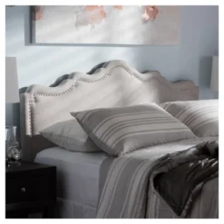 Nadeen Modern And Contemporary Fabric Headboard - Baxton Studio -Baxton Studio Store GUEST e85ffd4d 04b9 4f5b 92d2 94f94066a1ae