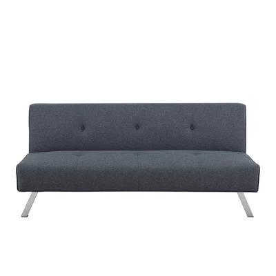 Sorenson Convertible Futon Sofa Bed Charcoal - Serta 2 Sorenson Convertible Futon Sofa Bed Charcoal - Serta - Image 2