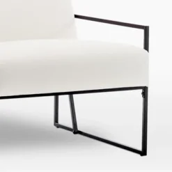 ELuxury Modern Metal Arm Accent Chair, Set Of 2 -Baxton Studio Store GUEST e9f53031 223b 47c8 90f8 d26a97eb29ef