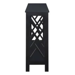 Titan Console Table With Shelf - Breighton Home -Baxton Studio Store GUEST ea343d4e 0b66 41ee 860e 846d1ca572b9