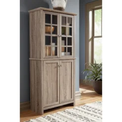 Drewmore Accent Cabinet Gray - Signature Design By Ashley