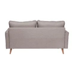 Flash Furniture Hudson Mid-Century Modern Loveseat Sofa With Tufted Upholstery & Solid Wood Legs -Baxton Studio Store GUEST ebd297b9 a68d 4b70 9211 0e3703c097dc