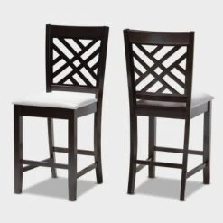 Set Of 2 Caron Finished Wood Counter Height Pub Chairs - Baxton Studio 14 Set Of 2 Caron Finished Wood Counter Height Pub Chairs - Baxton Studio -Baxton Studio Store GUEST edc73e51 3d4f 4ff9 ab52 54d96bbdf589