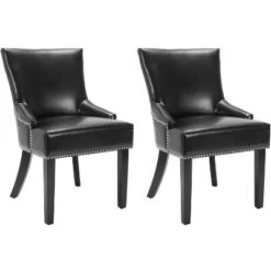 Lotus 19"H Side Chair (Set Of 2) - Safavieh -Baxton Studio Store GUEST edd8080f da5c 461f b279 69821f6c530d