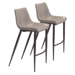 Set Of 2 Encanto Barstools - ZM Home -Baxton Studio Store GUEST edf11add 7512 4011 add4 6fd45c047d29
