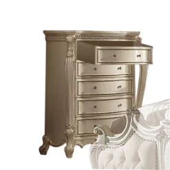 46" Picardy Chest Antique Pearl - Acme Furniture