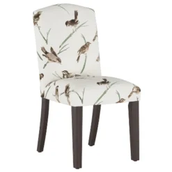 Alex Camel Back Dining Chair In Patterns - Skyline Furniture -Baxton Studio Store GUEST ee7219ac 4dab 48ba ad6e 0287660ea7db