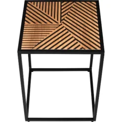 Julian Modern Side Table Black - Adore Decor -Baxton Studio Store GUEST ef8a5580 5e67 4e81 832f 572e5c53ab9b
