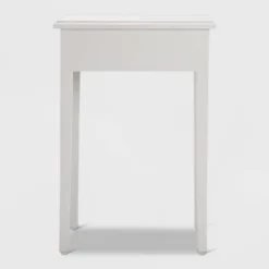 Jules End Table Nightstand With Drawer Light Gray - Adore Decor -Baxton Studio Store GUEST efa66b4d f206 42a5 aaa8 b419642ba43b